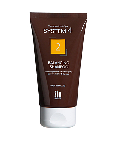 Sim Sensitive System 4 - Терапевтический шампунь №2 для сухой кожи головы и поврежденных волос 75 мл